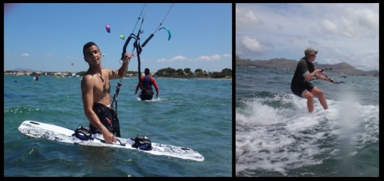 curso de kite en Palma de Mallorca en Junio