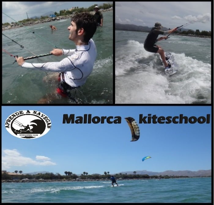 curso de kite en Palma de Mallorca en Abril