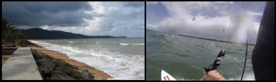 1 mal tiempo debe evitarse para aprender kitesurf