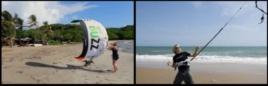 2 Do not use a kite that is too big, cause the quick releases to run into trouble