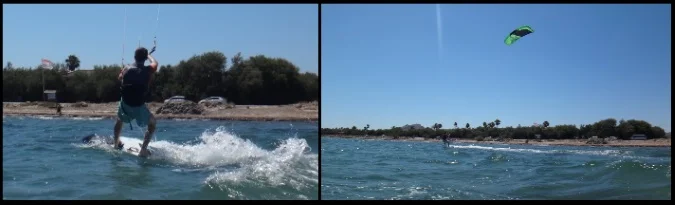 3 wind in Pollensa Thomas kite course in June