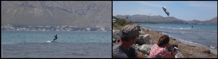 flysurfer peak kitesurfing Mallorca kite ideal para aprender en julio
