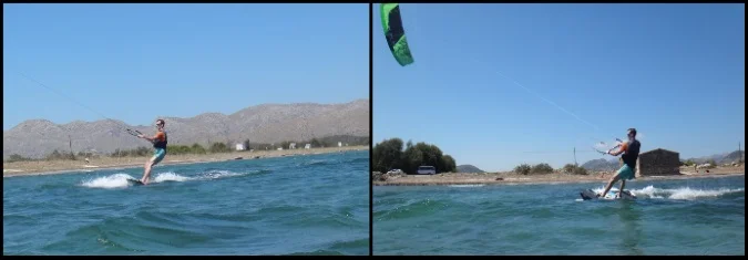 4 kite course in June Mallorca kiteschool with Thomas