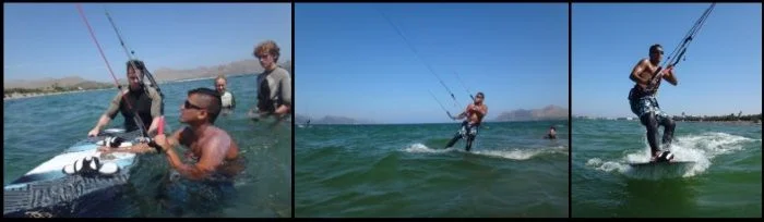 4 kitesurfen lernen in drei Tage