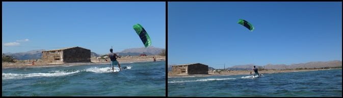 5 Flysurfer Peak 12 mts kitesurfing course in June in Mallorca