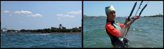 6 Lilli Deutsche kitekurs auf Mallorca in April