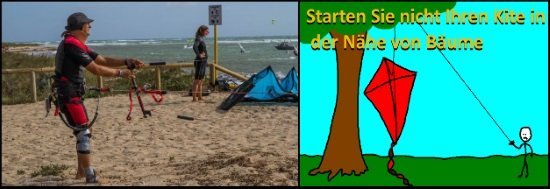 7 Starten oder landen Sie Ihren Kite nicht in der Nähe von Hindernissen - copia