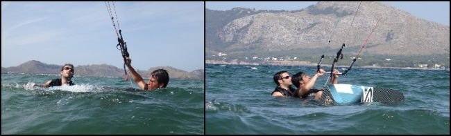 Joseph wird von dem Drachenlehrer unterstützt