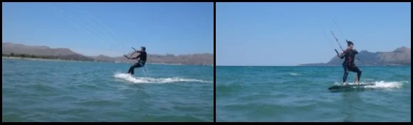 1 first waterstart kitesurfing lessons mallorca Marcel