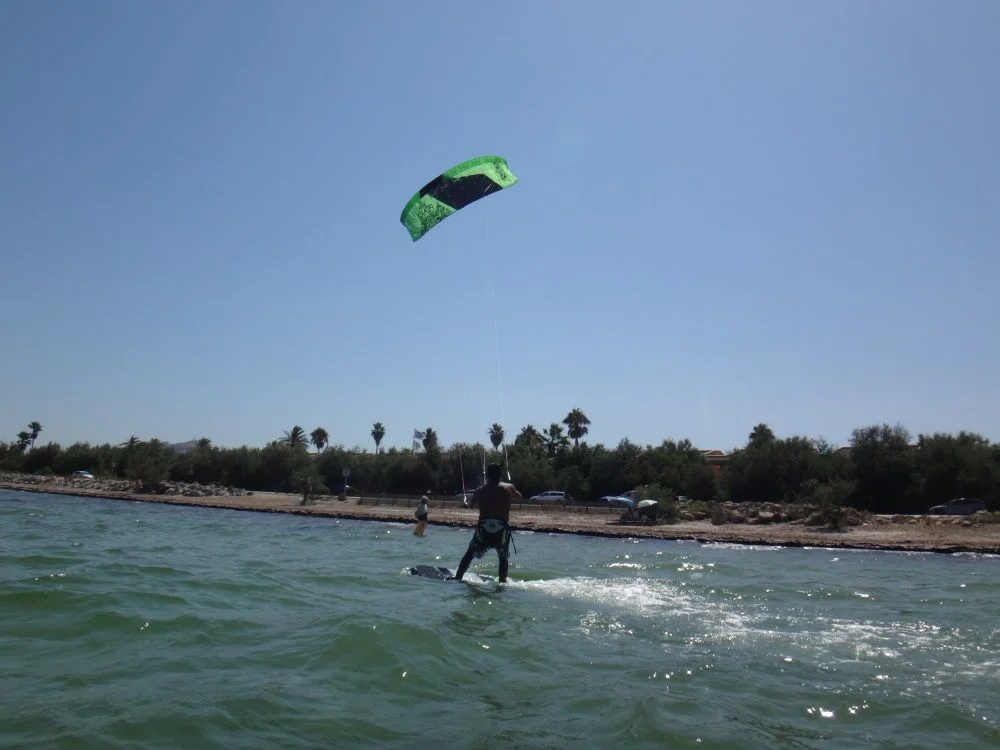 14 and getting away again mallorca kite courses in August Danish kiteschool