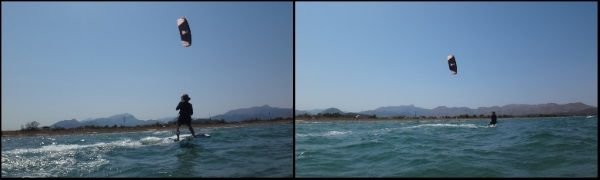 2 lehnen Sie sich zurück und gewinnen Sie Kontrolle über Kitesurfen Mallorca