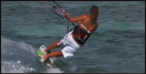 2 reiten kitesurfen toeside mallorca kiteschool kurs in Juli