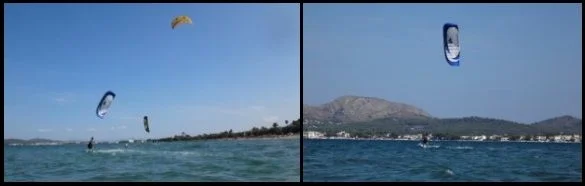 3 kitespot Mallorca Pollensa Bay Alcudia municipality Vicente from Manacor in August