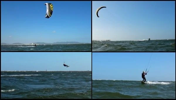 3 wave style kite foil Speed 4 deluxe Flysurfer kiteschool Mallorca