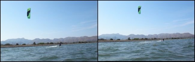 4 Wasserstart wurde in Kitesurfen Mallorca gelassen