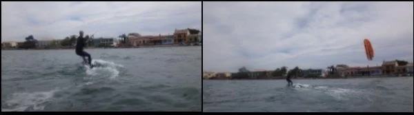4 erster Impuls vorwärts Kitesurfing Pollensa kiten lernen mit Razak