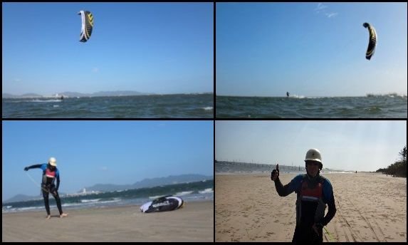 4 kite test Flysurfer Speed 4 fast turn kite foil