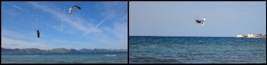 5 despite the very light breeze blowing at the time the kite propels you
