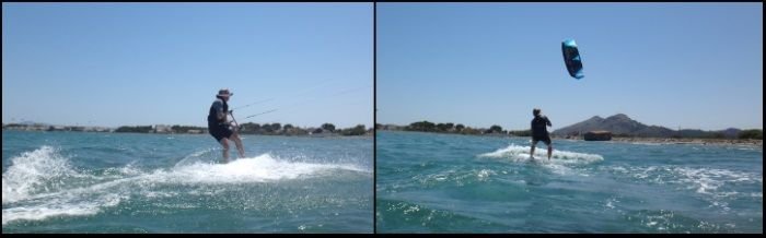 5 kitesurfing Mallorca flysurfer kiteschule auf Pollensa Patrick kiten