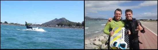 7 Cornelius destacar que fué muy eficiente en su progresión clase de kite en Mallorca