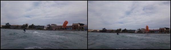 9 Es Barcares Kitesurf auf Mallorca Alcudia Razak erster Wasserstart und Ausritte