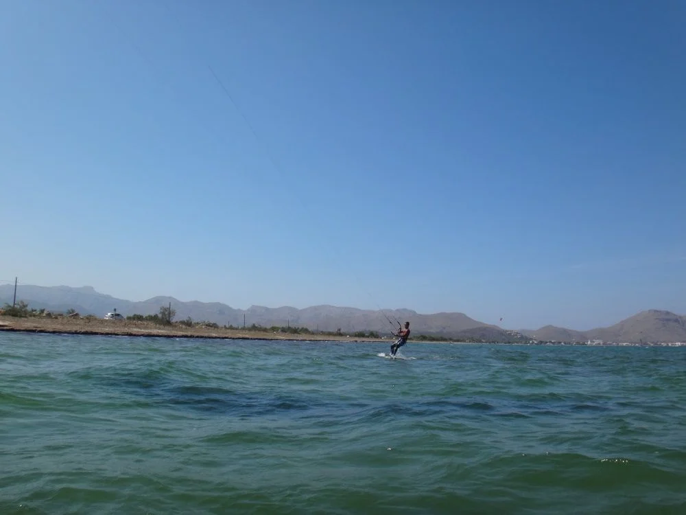 9 barerly, a point in the distance kiteschool mallorca