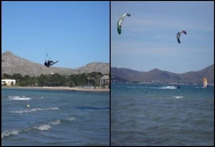 Aucanada und Es Barcares kitesurf-unterricht mit Flysurfer Speed 3