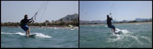 .Claudia kitesurfen alcudia und pollensa