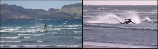 Die Windverhältnisse ständig ändern kitesurfen mallorca rat
