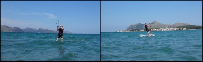 Diese Fotos stammen von Vincent mallorca kiteschool in Juli