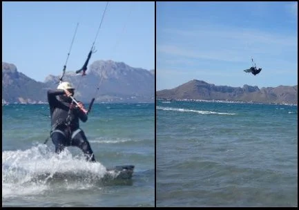 FLYSURFER Speed 3 Deluxe auf dem Weg und wieder sprungen