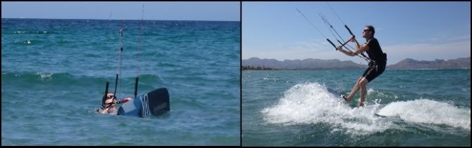 Mit dem unvermeidlichen Resultat mallorca kitesurfing unterricht