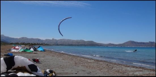 kite courses mallorca Sonic and the high aspect ratio and race oriented profile