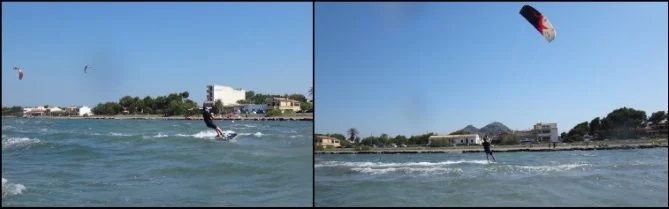kitesurfen lernen so schnell wie möglich sollten in mallorca im Juli