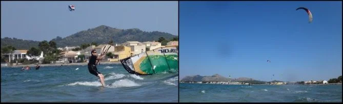 mallorca kiteschool wenn sie durch dieselben Momente gehen.
