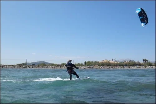 1 Ron kiten lernen auf Mallorca anfänger kitekurs April bis September