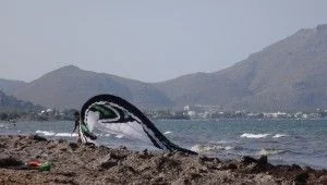 15 flysurfer kiteschool in mallorca Lotus 12 mts kite