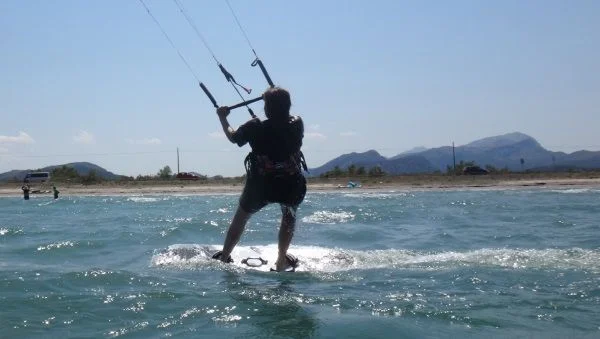 4 The day offers little wind, but with the right equipment