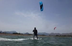 4 gaining speed Flysurfer kiteschule mallorca