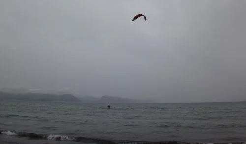 nach 15 Minuten der Wind wieder scheu anfängt