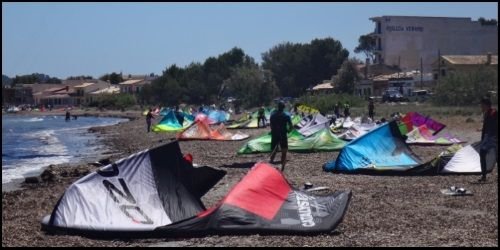 7 any given day during thermal wind season in Mallorca