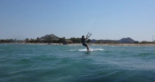 8 wind is light but flysurfer kiteboard is perfect
