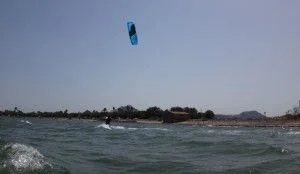 learn kitesurfing Joseph Mallorca wind and weather in July