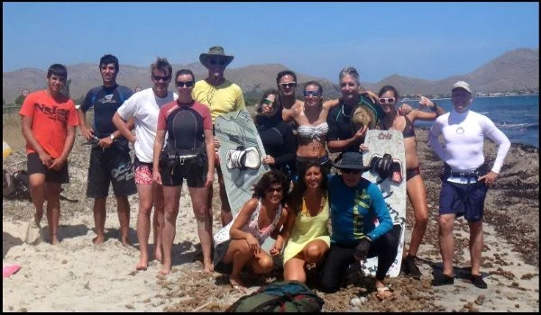 Mallorca kiteschule bei Asociacion Aprende a Navegar kontakt kite-mallorca
