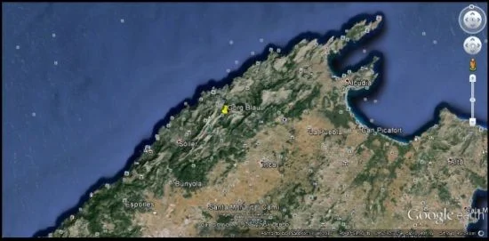 Mapo of Mallorca canyoning other kitesurf no wind activities