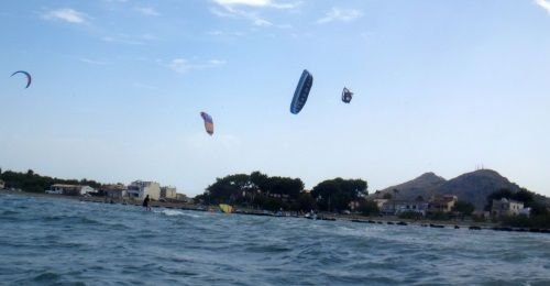 10 Cyrus kite course in Pollensa Bay Flysurfer kite lessons