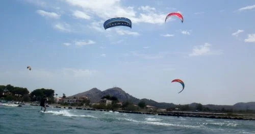 8 wind in Mallorca in May Palma de Mallorca kiteschool