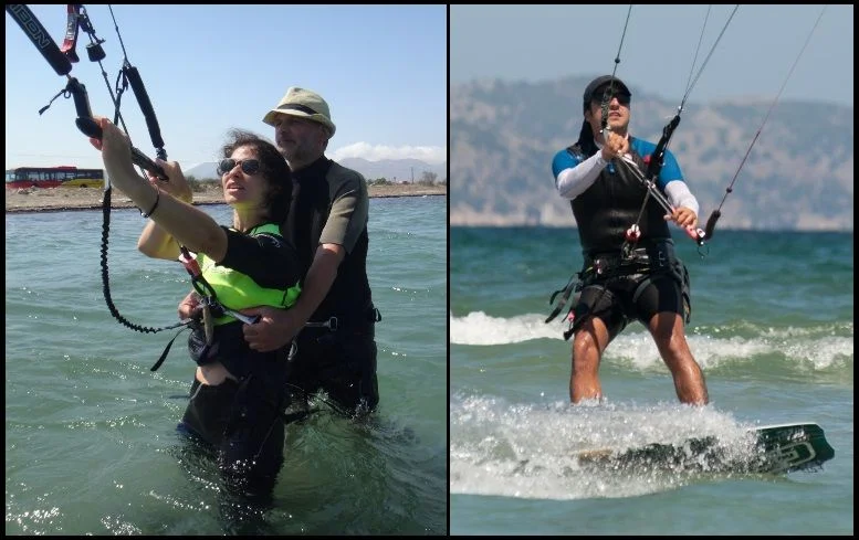 kitesurfing lessons in Mallorca in May mallorca kiteschool com
