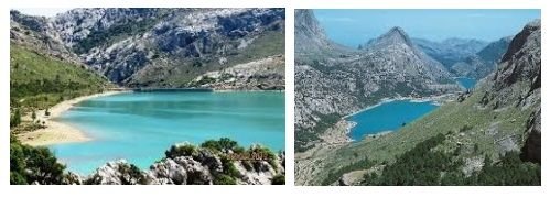 4 kitesurf en la montaña en Mallorca