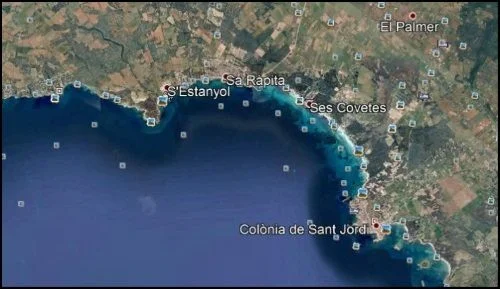 Kitesurfing Mallorca south and southwest winds